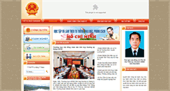 Desktop Screenshot of hoabinh.gov.vn
